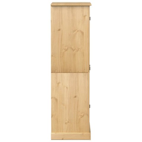 Szafa Corona, 76x50x170 cm, lite drewno sosnowe Szafa Corona, 76x50x170 cm, lite drewno sosnowe