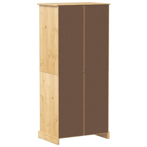 Szafa Corona, 76x50x170 cm, lite drewno sosnowe Szafa Corona, 76x50x170 cm, lite drewno sosnowe