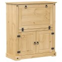 VidaXL Szafka na wino Corona, 97x45x114 cm, lite drewno sosnowe