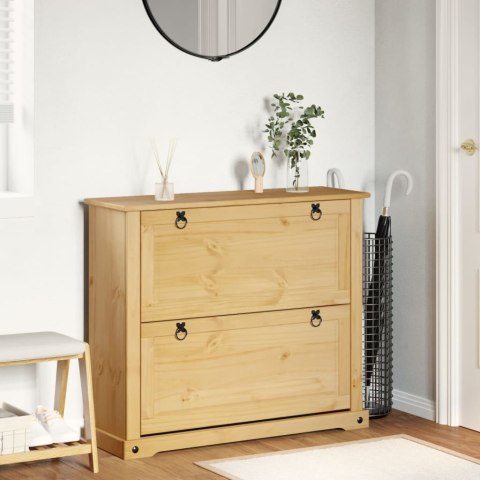 Szafka na buty Corona, 99x32x85 cm, lite drewno sosnowe Szafka na buty Corona, 99x32x85 cm, lite drewno sosnowe