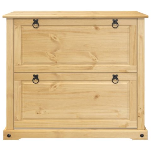 Szafka na buty Corona, 99x32x85 cm, lite drewno sosnowe Szafka na buty Corona, 99x32x85 cm, lite drewno sosnowe