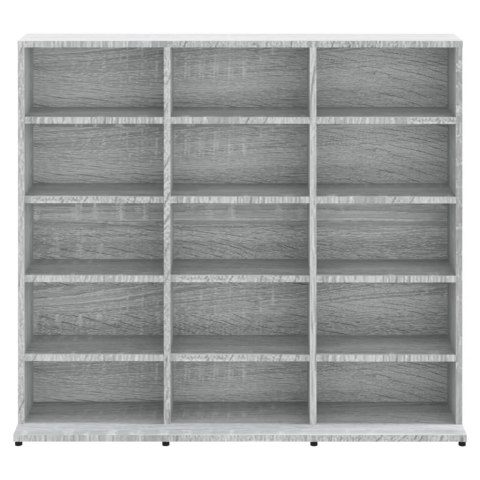 Szafka na płyty CD, szary dąb sonoma, 102 x 23 x 89,5 cm Szafka na płyty CD, szary dąb sonoma, 102 x 23 x 89,5 cm
