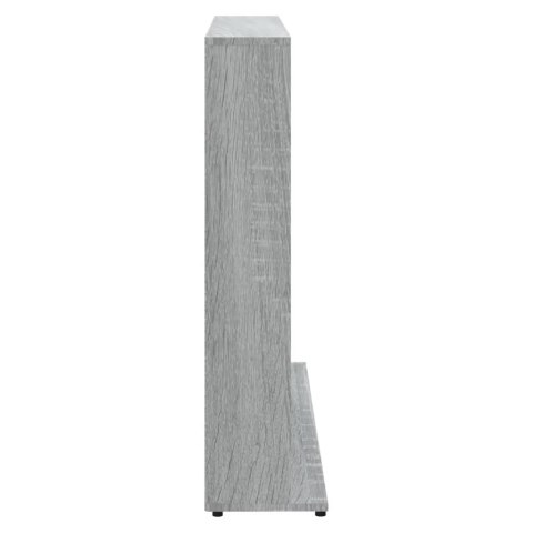 Szafka na płyty CD, szary dąb sonoma, 102 x 23 x 89,5 cm Szafka na płyty CD, szary dąb sonoma, 102 x 23 x 89,5 cm