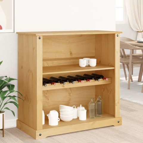 Szafka na wino Corona, 107,5x51x105,5 cm, lite drewno sosnowe Szafka na wino Corona, 107,5x51x105,5 cm, lite drewno sosnowe