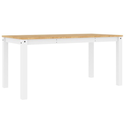 Stół jadalniany Panama, biały, 160x80x75 cm, drewno sosnowe Stół jadalniany Panama, biały, 160x80x75 cm, drewno sosnowe
