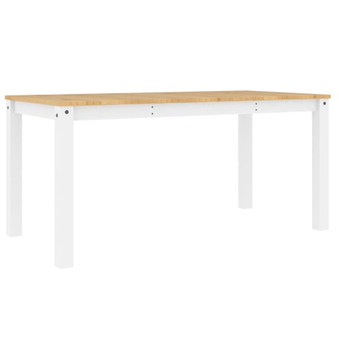 Stół jadalniany Panama, biały, 160x80x75 cm, drewno sosnowe Stół jadalniany Panama, biały, 160x80x75 cm, drewno sosnowe