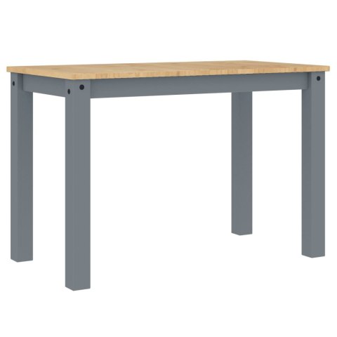 Stół jadalniany Panama, szary, 117x60x75 cm, drewno sosnowe Stół jadalniany Panama, szary, 117x60x75 cm, drewno sosnowe