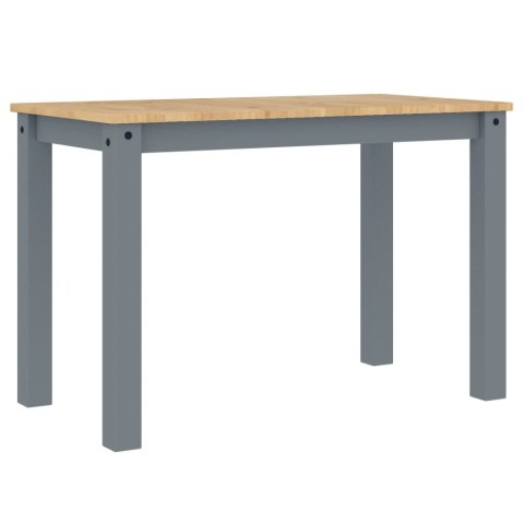 Stół jadalniany Panama, szary, 117x60x75 cm, drewno sosnowe Stół jadalniany Panama, szary, 117x60x75 cm, drewno sosnowe