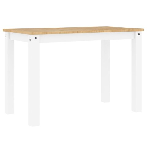 Stół jadalniany Panama, biały, 117x60x75 cm, drewno sosnowe Stół jadalniany Panama, biały, 117x60x75 cm, drewno sosnowe