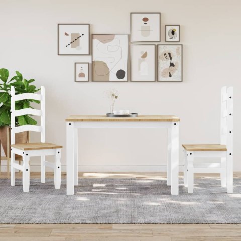 Stół jadalniany Panama, biały, 117x60x75 cm, drewno sosnowe Stół jadalniany Panama, biały, 117x60x75 cm, drewno sosnowe