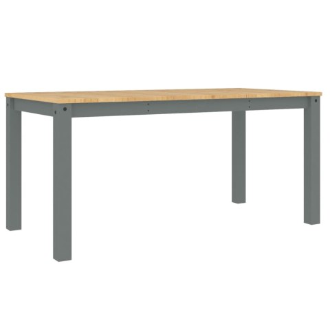 Stół jadalniany Panama, szary, 160x80x75 cm, drewno sosnowe Stół jadalniany Panama, szary, 160x80x75 cm, drewno sosnowe