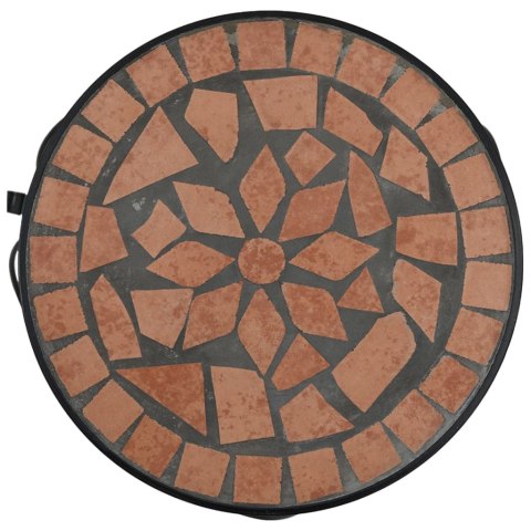 Stoliki na kwiaty, 3 szt., ceramiczne, terakota Stoliki na kwiaty, 3 szt., ceramiczne, terakota