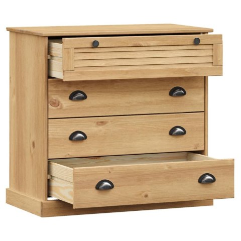 Komoda VIGO, 80x40x76 cm, lite drewno sosnowe Komoda VIGO, 80x40x76 cm, lite drewno sosnowe