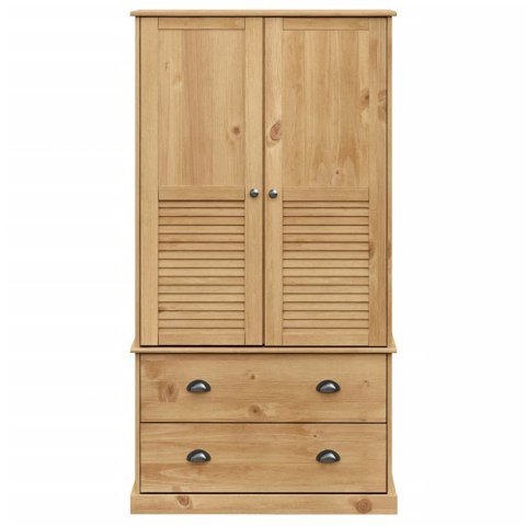 Szafa VIGO, 90x55x176 cm, lite drewno sosnowe Szafa VIGO, 90x55x176 cm, lite drewno sosnowe
