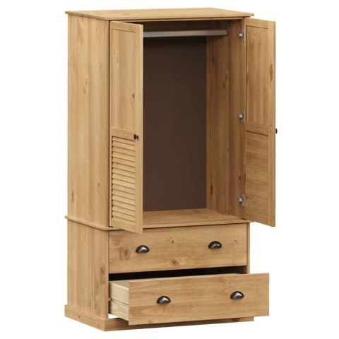 Szafa VIGO, 90x55x176 cm, lite drewno sosnowe Szafa VIGO, 90x55x176 cm, lite drewno sosnowe