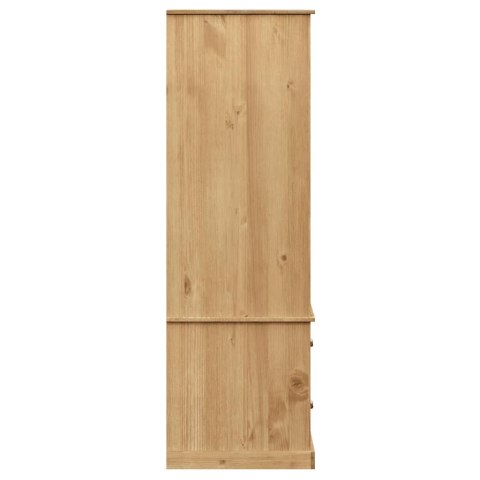 Szafa VIGO, 90x55x176 cm, lite drewno sosnowe Szafa VIGO, 90x55x176 cm, lite drewno sosnowe