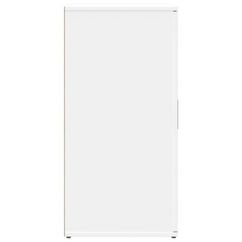 Szafki, 2 szt., białe, 59x39x80 cm, materiał drewnopochodny Szafki, 2 szt., białe, 59x39x80 cm, materiał drewnopochodny