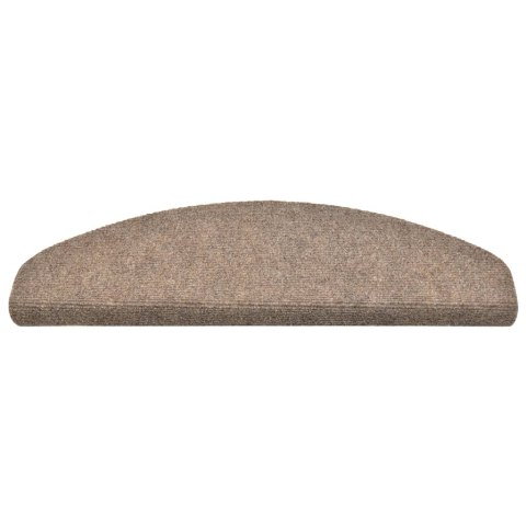 Samoprzylepne nakładki na schody, 10 szt., kremowe, 65x21x4 cm Samoprzylepne nakładki na schody, 10 szt., kremowe, 65x21x4 cm