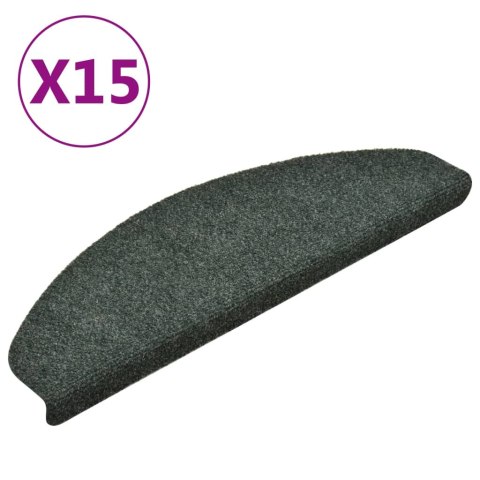 Samoprzylepne nakładki na schody, 15 szt., zielone, 65x21x4 cm Samoprzylepne nakładki na schody, 15 szt., zielone, 65x21x4 cm