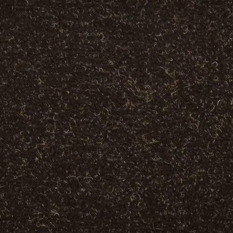 Samoprzylepne nakładki na schody, 15szt., ciemny brąz, 56x17x3cm Samoprzylepne nakładki na schody, 15szt., ciemny brąz, 56x17x3cm