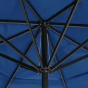 VidaXL Parasol ogrodowy na słupku aluminiowym, 500 cm, lazurowy