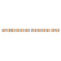  Lambrekin do markizy, wielokolorowe paski, 3 m
