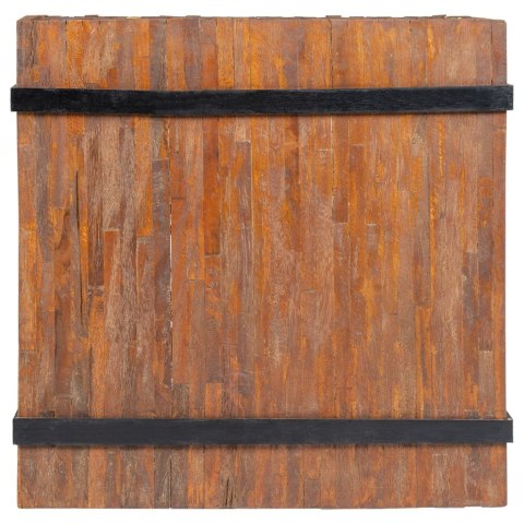 Stolik boczny z drewna tekowego, 60 x 60 x 38 cm Stolik boczny z drewna tekowego, 60 x 60 x 38 cm