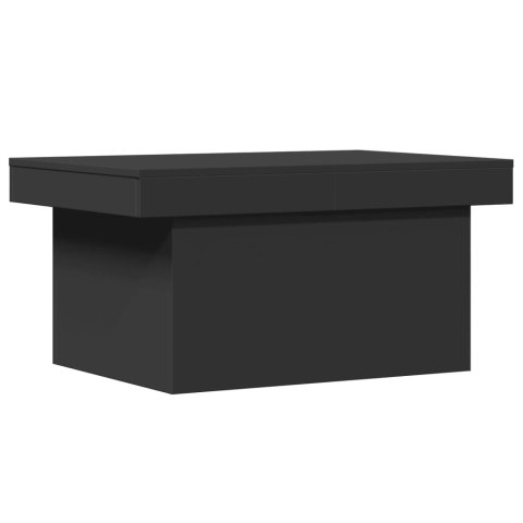 Stolik kawowy, czarny, 100x55x40 cm, materiał drewnopochodny Stolik kawowy, czarny, 100x55x40 cm, materiał drewnopochodny