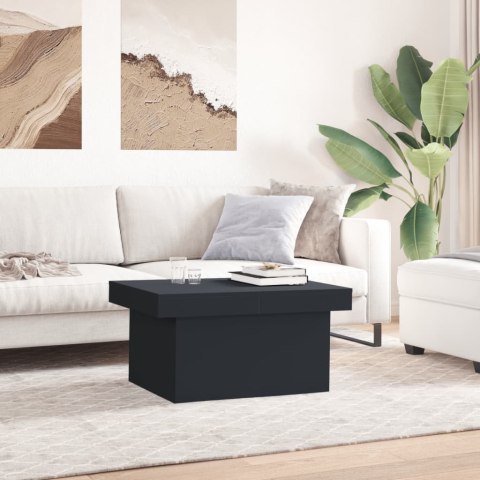 Stolik kawowy, czarny, 100x55x40 cm, materiał drewnopochodny Stolik kawowy, czarny, 100x55x40 cm, materiał drewnopochodny