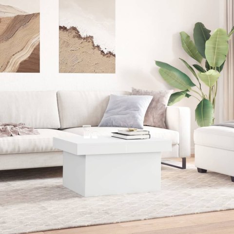 Stolik kawowy, biały, 100x55x40 cm, materiał drewnopochodny Stolik kawowy, biały, 100x55x40 cm, materiał drewnopochodny