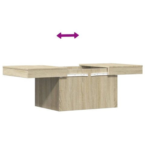 Stolik kawowy, dąb sonoma, 80x55x40 cm, materiał drewnopochodny Stolik kawowy, dąb sonoma, 80x55x40 cm, materiał drewnopochodny