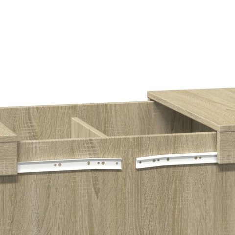 Stolik kawowy, dąb sonoma, 80x55x40 cm, materiał drewnopochodny Stolik kawowy, dąb sonoma, 80x55x40 cm, materiał drewnopochodny