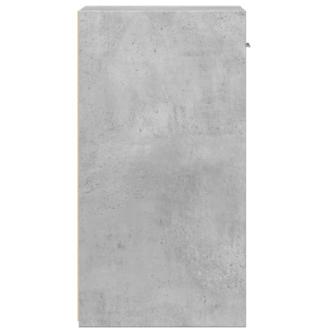 Szafki nocne, 2 szt., szarość betonu, 35x34x65 cm Szafki nocne, 2 szt., szarość betonu, 35x34x65 cm