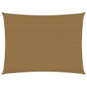 VidaXL Żagiel przeciwsłoneczny, 160 g/m², kolor taupe, 2x3 m, HDPE