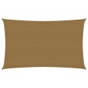 VidaXL Żagiel przeciwsłoneczny, 160 g/m², kolor taupe, 2,5x5 m, HDPE