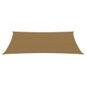 VidaXL Żagiel przeciwsłoneczny, 160 g/m², kolor taupe, 2,5x5 m, HDPE