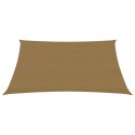 VidaXL Żagiel przeciwsłoneczny, 160 g/m², taupe, 3,5x5 m, HDPE