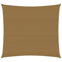 VidaXL Żagiel przeciwsłoneczny, 160 g/m², taupe, 5x5 m, HDPE