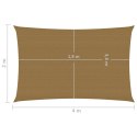 VidaXL Żagiel przeciwsłoneczny, 160 g/m², taupe, 2x4 m, HDPE