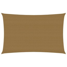 VidaXL Żagiel przeciwsłoneczny, 160 g/m², kolor taupe, 2,5x4,5 m, HDPE