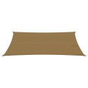 VidaXL Żagiel przeciwsłoneczny, 160 g/m², kolor taupe, 3x5 m, HDPE