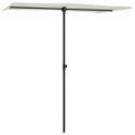 VidaXL Parasol ogrodowy na słupku aluminiowym, 180x110 cm, piaskowy