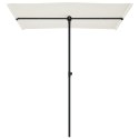 VidaXL Parasol ogrodowy na słupku aluminiowym, 180x110 cm, piaskowy