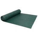 VidaXL Siatka cieniująca, zielona, 1x10 m, HDPE, 150 g/m²