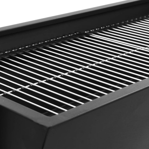 Grill elektryczny z rożnem, stal nierdzewna Grill elektryczny z rożnem, stal nierdzewna