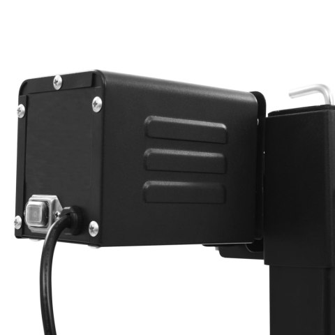 Grill elektryczny z rożnem, stal nierdzewna Grill elektryczny z rożnem, stal nierdzewna