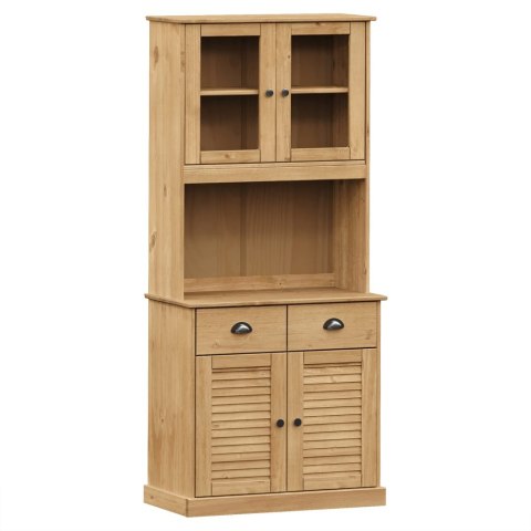Kredens VIGO, 78x40x175 cm, lite drewno sosnowe Kredens VIGO, 78x40x175 cm, lite drewno sosnowe