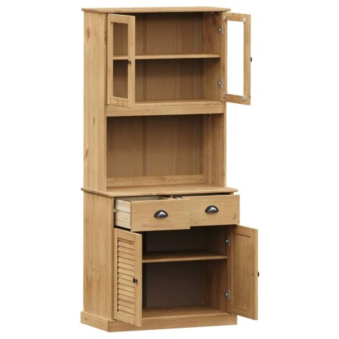 Kredens VIGO, 78x40x175 cm, lite drewno sosnowe Kredens VIGO, 78x40x175 cm, lite drewno sosnowe