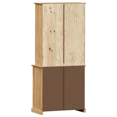 Kredens VIGO, 78x40x175 cm, lite drewno sosnowe Kredens VIGO, 78x40x175 cm, lite drewno sosnowe