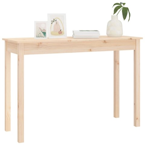 Stolik konsolowy, 110x40x75 cm, lite drewno sosnowe Stolik konsolowy, 110x40x75 cm, lite drewno sosnowe